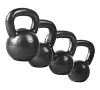 CAP Barbell Juego de pesas rusas de hierro fundido de 80 libras | 10 | 15 | 25 y 30 libras
