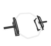 Cap Barbell Ob-93wh, Barra De Trampa Olímpica Hexagonal Encogimiento Peso Muerto Color Blanco Unisex Adulto, 127 Cm