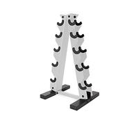 CAP Barbell - Soporte para mancuernas con marco en A, RK-12BIS-WH, Blanco