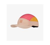 Buff®| Gorra 5 Panel Go Hombre Mujer Adulto Flexible, UPF50, Ajustable, Sostenible, Ligera, Correr, Materiales reciclados, Comoda, L/XL, Rosa