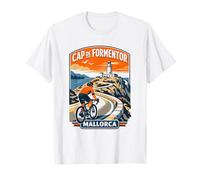 Cap de Formentor Mallorca Ciclismo Viajes Gráfico Camiseta