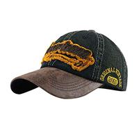 Cap Gorra Unisex Adulto Ajustable Ligera Sombrero Gorra Verano Transpirable Casuales Cómoda y Adecuada para Exterior (Green, One Size)