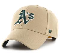 Cap Snapback Visera Curvada Khaki Oakland Athletics MVP 47 Brand