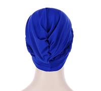 Cap Wrap Solid Tail Muslim Hat Damen Schal Warm One Baseball Caps New Cap Herren Oliv, azul, Talla única