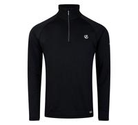 Capa base Dare2B Men's Fuse Up II Lightweight Core Stretch Midlayer (Negro) Hombre
