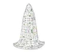 Capa con capucha de dinosaurio caminando, ideal para fiestas temáticas de Jedi, magos y magos, bailes de máscaras, Halloween, Pascua, carnaval