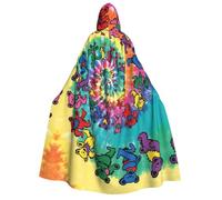 Capa con capucha de oso de Acción de Gracias para adultos, ideal para cosplay, Navidad, bailes de máscaras, Halloween, fiestas de carnaval de Pascua