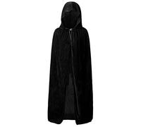 Capa con capucha de vampiro para adultos, unisex, capa con capucha, capa de mago con diseño misterioso, chaqueta gótica, disfraz medieval, uniforme para fiesta de Halloween