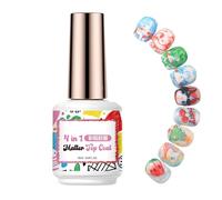 Capa De Acabado Para El Arte De Las Uñas,Manicura Limpiable De Larga Duración | Top Coat Gel Para Lápices De Color,Profesionales Principiantes Madre Novia Sala Estudio Casa Reunión