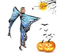 Capa de ala de,Alas de para niños,Disfraces y accesorios para niñas Diseño de cielo estrellado | Alas de, accesorios de cosplay de, digital 3D para vestir princesas, niñas pequeñas