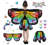Capa de Alas de Mariposa,Alas de Mariposa Niña,Disfraz de Alas de Mariposa,Alas Mariposa Disfraz,Capa Mariposa Niña,Capa Niño Disfraz Mariposa,pour Carnaval,Carnaval,Soirée à Thème