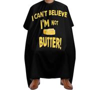 Capa De Barbero ¡No Puedo Creer Que No Sea Mantequilla! Unisex Vestido De Salon Transpirable Capa De Peluqueria Para Salón Adultos Peloestilo