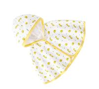Capa de bebé, Capa de verano Transpirable con Capucha Crepa de Protección Solar para Bebé para Niños Pequeños (M Longitud 13 pulgadas)