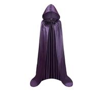 Capa de Brujas - Capa con Capucha Unisex de 59 Pulgadas, túnica Transpirable, Elegante Disfraz de Halloween para Adultos | de Cosplay para Vestir de Fiesta, Mascarada, Eventos navideños, niños
