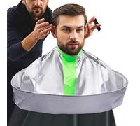 Capa de corte de pelo profesional para adultos, accesorio de peluquería para hombres y mujeres, gris, verde