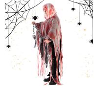 Capa de Halloween - Capa de Vampiro 72,83 Pulgadas | Čapa de con Capucha, Čapa Ajustable Renacimiento Medieval, Disfraz de Mascarada, Fiesta Casa Embrujada, Juego de rol, Vestido de Halloween, A