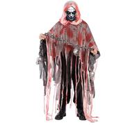 Capa de Halloween con capucha, capa de vampiro de 72.83 pulgadas, diseño renacentista medieval con estilo con capucha para un aspecto auténtico, ropa de disfraz para bailes de máscaras, cosplay, drama