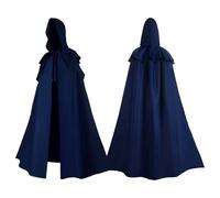 Capa de Halloween para hombre, disfraz de caballero templario, capa larga, capa lisa, chaqueta gótica, disfraz medieval, uniforme para adultos, fiesta de Halloween
