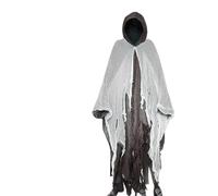 Capa de Halloween, Ropa, máscara, casa Fantasma, cámara Secreta, Disfraces Zombis, Accesorios for , Mujeres y Hombres para Halloween Y Navidad(Coffee)