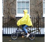 Capa de lluvia para bicicleta The Peoples Poncho ( Amarillo / Única )