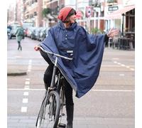 Capa de lluvia para bicicleta The Peoples Poncho ( Azul marino / Única )