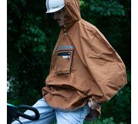 Capa de lluvia para bicicleta The Peoples Poncho ( Marrón / Única )