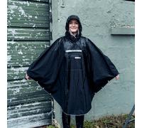 Capa de lluvia para bicicleta The Peoples Poncho ( Negro / Única )