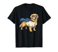 Capa de máscara de Perro superhéroe Retriever Camiseta