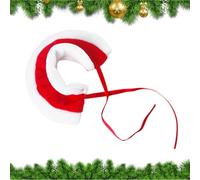 Capa de Navidad de Animales pequeños, 1 Capa Ajustable para Vacaciones para Mascotas, Capa de Reno, Papá Noel, Deslizador de azúcar, Chinchilla, Ardilla, Conejo, Gatito