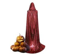 Capa de Navidad de Halloween - Capa con capucha cómoda para mujer, longitud | Capa unisex con capucha para fiestas de Halloween, Navidad