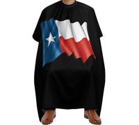 Capa De Peluquería Bandera Ondeando De Texas Para 140X168CM