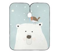 Capa De Peluquería Bear And Bird Capas Para Peluqueria Ajustable Capa De Barbero Antiestática Capa De Corte Peluqueria Para Barberías Hairstylists Cutting Hair 140x168cm