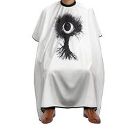 Capa De Peluquería Big Black Eye Tree Capas Para Peluqueria Ajustable Capa De Barbero Proteger Capa Peluqueria Para Hairstylists Barberías Cutting Hair 140x168cm