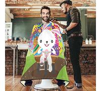 Capa De Peluquería Easter Bunny Painted Egg Capa De Barbero Proteger Capas Para Peluqueria Antiestática Capa De Corte Peluqueria Para Cutting Hair Hairstylists Barberías 140x168cm