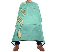 Capa De Peluquería Música Antigua Bata Peluqueria Unisex Duradero Con Cierre De Botones Delantal, Para El Cabello, Peinados, Cortes Y Teñidos, 140x168cm