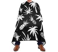 Capa De Peluquería Profesional Resumen Tropical Capa De Corte De Pelo Transpirable Impermeable Delantal De Peluquero, Para Niños, Cortes Y Teñidos, Mujeres, 140x168cm