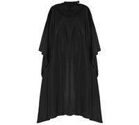 Capa de Peluquería Profesional Unisex - Negra, 140 x 90 CM - Para Barbero, Peinado, Corte y Coloración