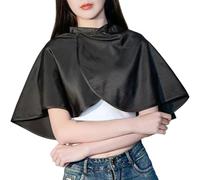 Capa de peluquería resistente al agua, ligera, protege el color del cabello, para fiesta nupcial, uso en salón de belleza, tela viscoelástica