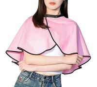 Capa de peluquería resistente al agua, ligera, protege el color del cabello, para fiesta nupcial, uso en salón de belleza, tela viscoelástica