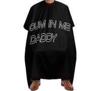 Capa De Peluqueria Ven Dentro De Mí, Papi. Poliéster Vestido De Salon Unisex Capa Peluquería Para Hombres Mujeres Salón