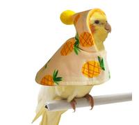 Capa de plumas - Camisa de loro, disfraz de mascota | Ropa divertida y cómoda para pequeñas aves de compañía, que aportan un aspecto alegre y calidez suave durante el tiempo de juego en el interior, o