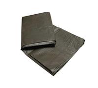 Capa de protección contra la humedad, piel de elefante, original del Ejército Alemán, color verde oliva aprox.2,20 x 1,00 m