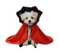 Capa de vampiro de gato | Disfraz de para perro, capa de Halloween para perro, ropa de manto para perros pequeños, medianos y grandes, mascarada