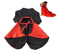 Capa de Vampiro para Gato, Ropa para Halloween de Animales domésticos | Capa para Perros Disfraz para Tallas S M L
