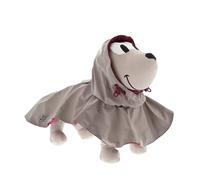 Capa encerada impermeable con capucha ajustable Modelo de caída para perros Ferr