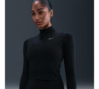 Capa intermedia con cremallera de 1/4 Dri-FIT Nike One entallada - Mujer - Negro XXL (EU 52-54)