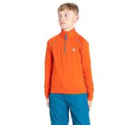 Capa intermedia Dare 2b Consist II Kids Core Strech para esquí, senderismo y trekking todos los días: tejido elástico con reverso cálido reciclado, secado rápido y 1/4 de cremallera