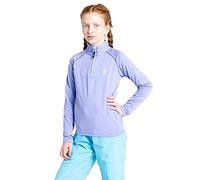 Capa intermedia Dare 2b Consist II Kids Core Strech para esquí, senderismo y trekking todos los días: tejido elástico con reverso cálido reciclado, secado rápido y 1/4 de cremallera