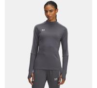 Capa intermedia Under Armour Challenger para mujer Castlerock / Blanco XL