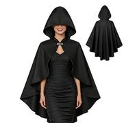 Capa Medieval - Túnica Suave para Cosplay de Halloween, Disfraz de Capa con Capucha renacentista | Representación escénica, Festival, Carnaval, hogar, Escuela, temática, recreación histórica, d